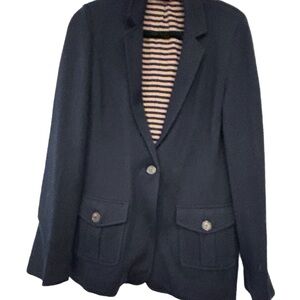 Tory Burch Women's Dark Blue Blazer